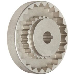 Martin 5S 15/16 Quadraflex Coupling Flange, Sintered Steel, Inch, 0.938" Bore A, 0.938" Bore B, 3.25" OD