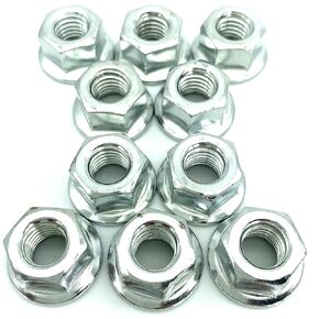 New Guide Bar Nuts 13mm Replaces Husqvarna Jonsered Redmax Echo 503220001 531300382 530015917 Chainsaw Bar Nuts (10Pack)