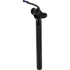 Bike Seat Posts Electric Bicycles Vehicle Battery Anti-Theft Locking Foldable Bike Saddle Post Seat Tube Black 1 Pc 27.2x250mm Steel