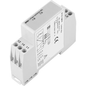 3 Phase Monitoring Relay, DPA51CM44 Relay Current Voltage Sequence Protector, 208 to 480VAC with Indicator for Motor