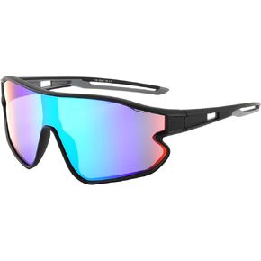 Yogo Vision Kids Sports Sunglasses Youth Lightweight Baseball Sun Glasses UV400 Protection Sport Frame Shades for Boys Girls