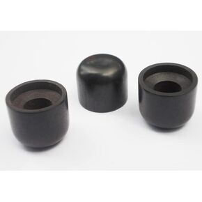 Guitar Volume Control Knobs Ebony Wood Tele Style pack of 3