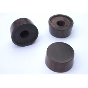Guitar Volume Control Knobs Rosewwood Wood Radio Style pack of 3