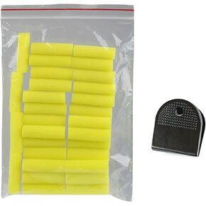 A Set 30 Pcs Cylinder Table Tennis Glues Brush for Water-Base Glues Sponge Wipe Table Tennis Racket Sponge Wipe Brush Set