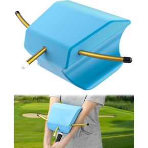 Golf Swing Training Aid - Connector Golf Training Aid - Golf Training Ball - EVA Material - Unique Alignment Rod Head - Helps Train Proper Swing Mechanics - Smart Ball Golf Training Aid
