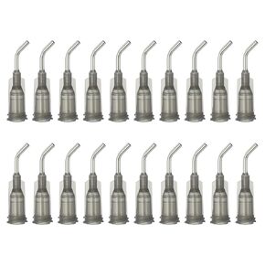 PATIKIL Blunt Tip Dispensing Needles with Bent Blunt Needle, 100 Pcs 0.5 Inch 16G Industrial Liquid Dispenser Needle for Refilling Liquid Ink Adhesive Glue