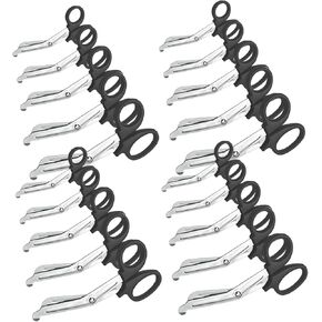 20 Pack EMT Trauma Shears Bulk for Nurse, 5.7 Inch Bandage Scissors Medical Shears Emergency First Aid Scissors Stainless Steel Nursing Shears for Doctor