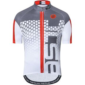 Cycling Jersey for Men Bike Biking Shirt Tops Short Sleeve Clothing