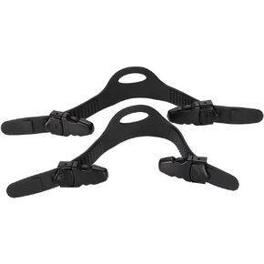 Diving Universal Fin Strap 1Pair Adjustable Scuba Diving Spring Straps with Quick Release Buckles(M(40.5Cm)) Diving Fins Straps Mako Fin Straps