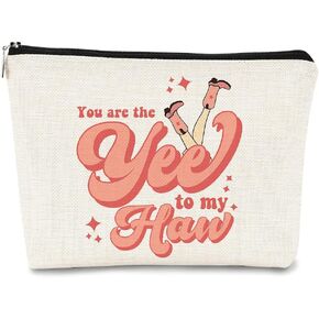 BARPERY Western Cowhide Pattern Small Makeup Bag, Funny Cow Skin Cosmetic Bag Best Gift Idea for Cow Lovers Teen Girls Women, Birthday Christmas Day Gifts for Cow Mom Teen Girl Daughter Sister