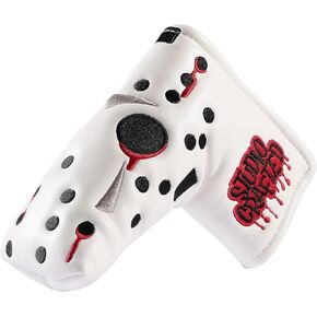 Hack Show Hockey Goalie Golf Blade Putter Headcover Magnetic Closure