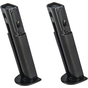 Lancer Tactical [Self Defense] 0.5 Caliber Non Blowback Air 7 Round Spare Magazine- Pepper Gun Magazine Scorpion (Black) x2