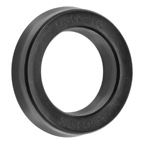 YOKIVE Hydraulic Seal, Pistons Shaft USH Oil Seal O-Ring Great for Hydraulic (Black, 0.63x0.94x0.2-inch)