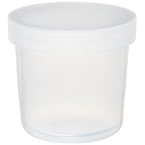 Perfluoroalkoxy copolymer Evaporating Dish, Snap-on Polyethylene Lid, Suitable for PPM and PPB Trace Analysis, 25mL Capacity