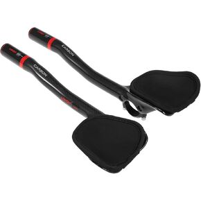 aerobar,HUIOP 31.8mm Carbon Fiber Bicycle TT Handlebar Cycling Aero Bars Rest Handlebar Bike Tri Bars
