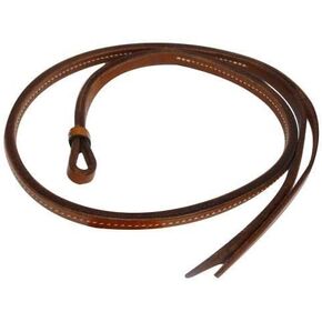 Showman 4' Leather Over Under Whip