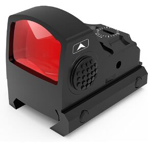 UUQ Mini Reflex Red Dot Sight Shake Awake Optic Sight for Rifles, Pistols and Shotguns 2MOA,12 Brightness Adjustment Red Dot Scope,Suitable for RMR or 20mm Picatinny Rail