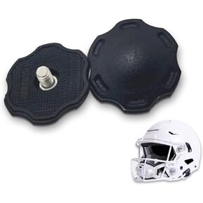 BRBASAP 2Pcs Football Helmet Thumb Screws fit Football Helmet Quick Release Tool for Chinstrap Stabilization System Repair and Replacement Reduce Head Injury