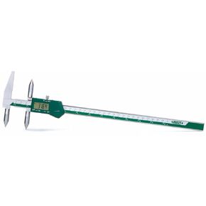 INSIZE 1525-300 Electronic Centerline/Edge to Center Caliper, Upper Jaw 2-12" 5-300 mm Lower Jaw 4-12" 10-300 mm