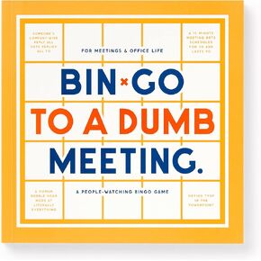 Brass Monkey bin-go في اجتماع غبي-كتاب مع أشخاص مثقوبون يراقبون بطاقات Bingo لاجتماعات المكاتب وحياة المقصورة