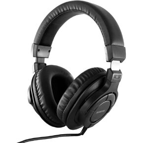 Over Ear Wired Headphones MR810, Studio Monitor Headset with Closed Back Design Flexibale Professional Stereo Headphone with 3m Cable for Studio Monitering, Recording, Podcasting (Black)