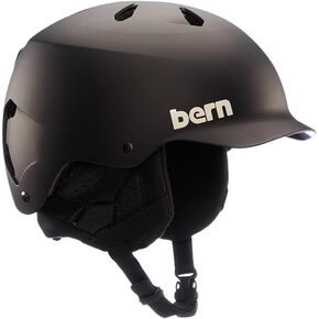 Bern Watts Classic Snowboard Helmet for Men and Women, EPS, All-Season