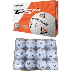 TaylorMade TP5 PIX 2.0 Practice Bagged Golf Balls