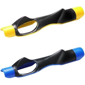 2 Pcs Golf Grip Trainer, Lightweight Golf Training Aid to Help Train Correct Hand Position, Right Hand Golf Swing Trainer