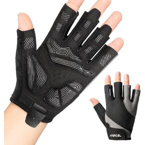 ATERCEL Workout Gloves for Men and Women, Weight Lifting Gloves with Firm Grip, Lightweight Gym Gloves for Exercise, Cycling, Fitness, Pull Ups, Training, Climbing and Rowing