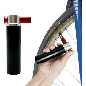 Bike tire inflator,CO2 Bike tire inflator,Bike CO2 inflator System,with 5 * 16g 3/8-24UNF Thread CO2 Cartridges