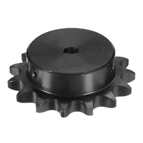 uxcell #50 Chain Roller Sprocket B Type, 7/8" Bore 15 Tooth Single Strand Chain Sprocket, Carbon Steel, Keyway with Set Screws