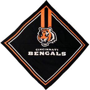 Littlearth NFL Cincinnati Bengals Fandana Bandana, One Size, Team Color