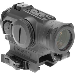 HOLOSUN HE515GT-GR Multi-Reticle Green 2 MOA Dot & 65 MOA Circle Micro Sight for Rifles - Shake-Awake Super LED Dustproof Waterproof Titanium Sight with Multilayer Reflective Glass