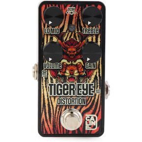 Caline G001 Tiger Eye Distortion Guitar Effect Pedal Aluminum Alloy Casing