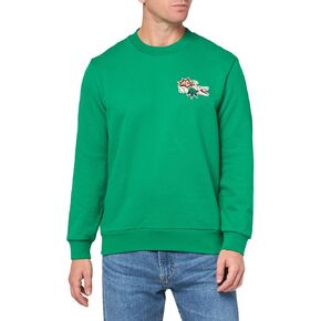 Lacoste Men's Badge Organic Cotton Sweatshirt