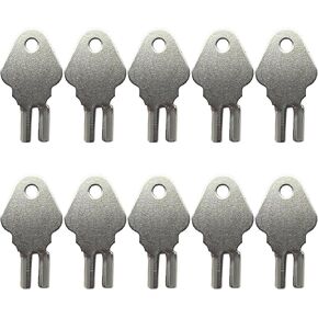 (10) #1200 Keys for Baywest Paper Towel Toilet Tissue Air freshener Dispensers