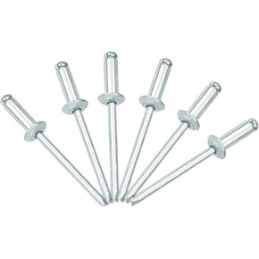 3/16" x 5/16" Aluminum Rivets,180Pcs Aluminum Blind Rivets,Pop Rivets Assortment Kit,Core Pulling Rivets,Rivets for Metal,Marine Boat, Automotive, Railway and Duct Work