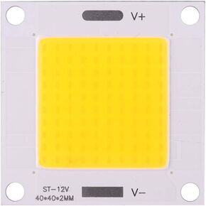 Hyuduo 5pcs LED COB Chip, 50W DC 12~14V LED Integrated Lamp Chip for DIY Light Bulb Floodlight(WAM White),Night Light