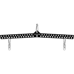 Multi-Grip LAT Pull Down Bar for Home Gym Fitness, Spreader Plate LAT Pulldown Attachments for Pulley System Cable Machine, Double to Single Cable Attachment Exercise Handle