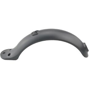 Electric Scooter Rear Wheel Fenders Scooter Plastic Fenders Splashproof 4 Hole Scooter Fenders Replacement Small Hook Foot Brace Front and Rear Fenders Black