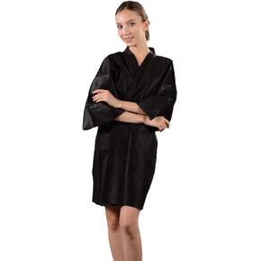 Disposable Salon Robe Smock Women Wrap 15 Pack One Size