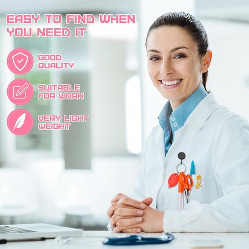 48 قطعة من هدايا التخرج لطلاب التمريض، تتضمن أقلامًا صغيرة وسلسلة مفاتيح LED ومقص قابل للطي ودبابيس بروش لسماعة الطبيب لطلاب الطب وتقدم ملحقات مكتب الممرضات in Kuwait