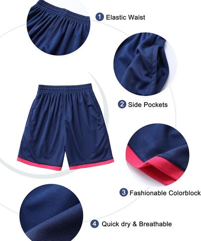 Hiheart Boys Soccer Jersey و Shorts Te-Shirt و Shorts مع الجوارب in Kuwait