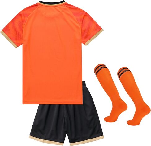 Hiheart Boys Soccer Jersey و Shorts Te-Shirt و Shorts مع الجوارب in Kuwait