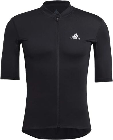 adidas The Short Sleeve Cycling Jersey Men's, Black, Size L in Saudi Arabia