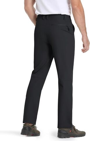 TACVASEN Men's Hiking Pants Stretch Lightweight Water Resistant Quick Dry Straight Fit Slacks Dress Work Casual Pants in Saudi Arabia