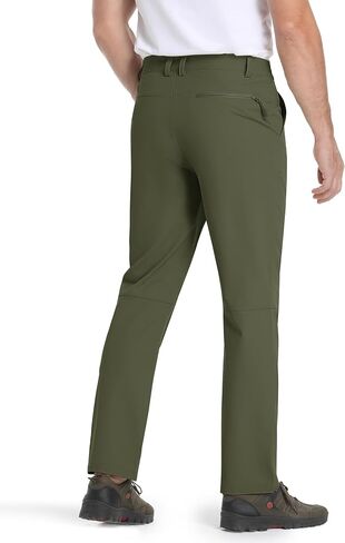 TACVASEN Men's Hiking Pants Stretch Lightweight Water Resistant Quick Dry Straight Fit Slacks Dress Work Casual Pants in Saudi Arabia