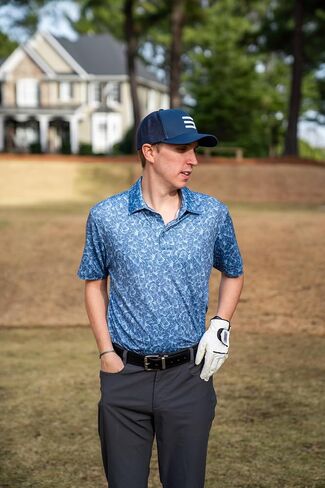 Three Sixty Six Quick Dry Golf Shirts for Men - Moisture Wicking Short-Sleeve Casual Polo Shirt in Saudi Arabia