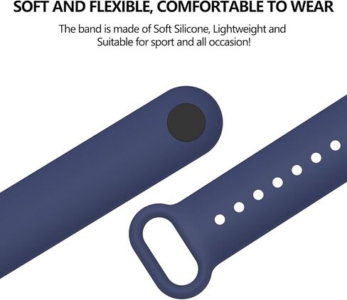نطاقات Meliya متوافقة مع Xiaomi Smart Band 9 / Xiaomi Smart Band 8 للنساء الرجال ، حزام معصم رياضة قابلة للتعديل من سيليكون ناعمة ل Xiaomi الذكية 9/8 in Saudi Arabia