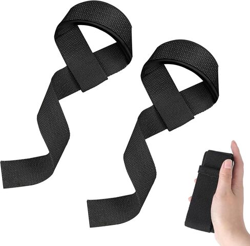 Weight Lifting Straps, Wrist Straps for Deadlifts, Strength Training, Bodybuilding, Heavy Lifting Straps for Men and Women, Non-Slip, Comfortable, Durable Lifting Straps for Weightlifting and Gym Training in Saudi Arabia